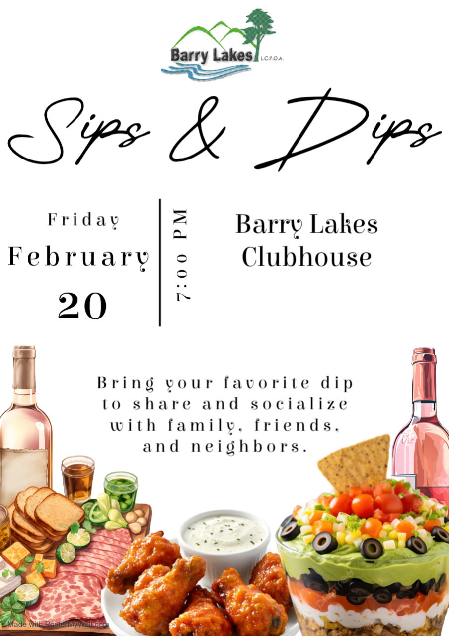 Barry Lakes Recreation - Sips And Dips